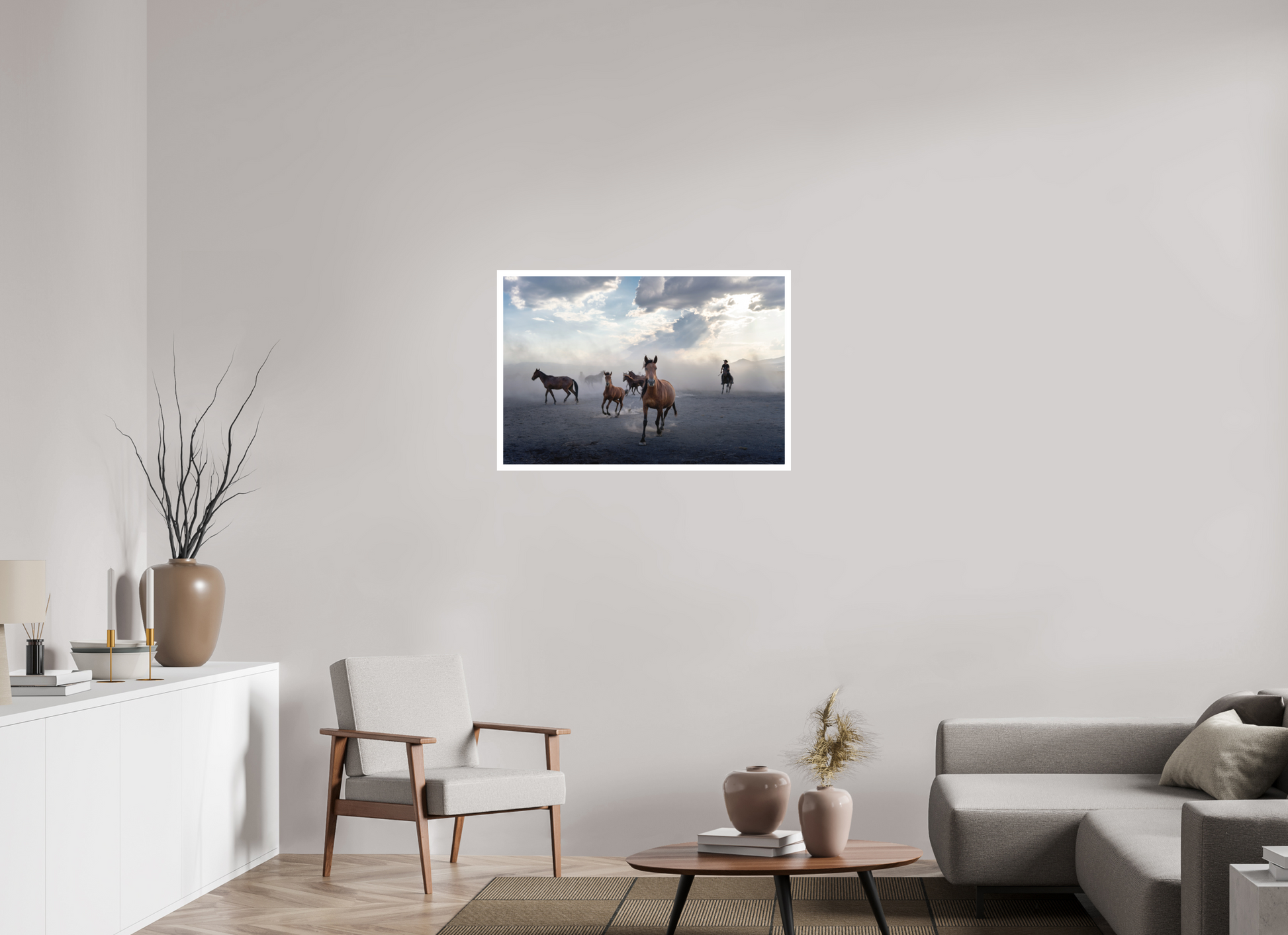 36 x 24″, Hahnemühle Photo Rag Ultra Smooth Emerging from Dust (Kayseri 2024)