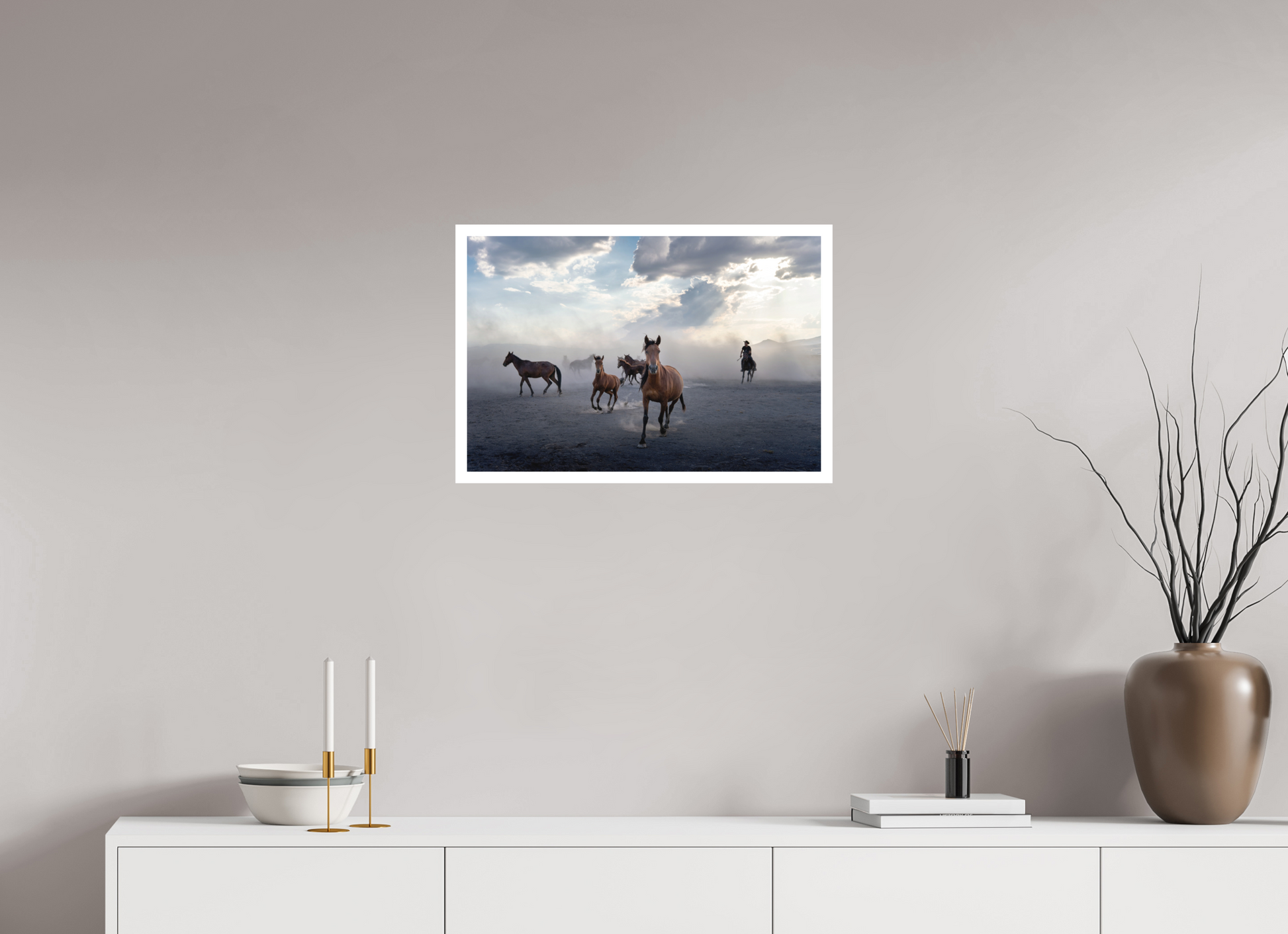 24 x 16″, Hahnemühle Photo Rag Ultra Smooth Emerging from Dust (Kayseri 2024)